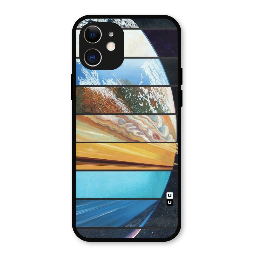 Earthly Design Metal Back Case for iPhone 12