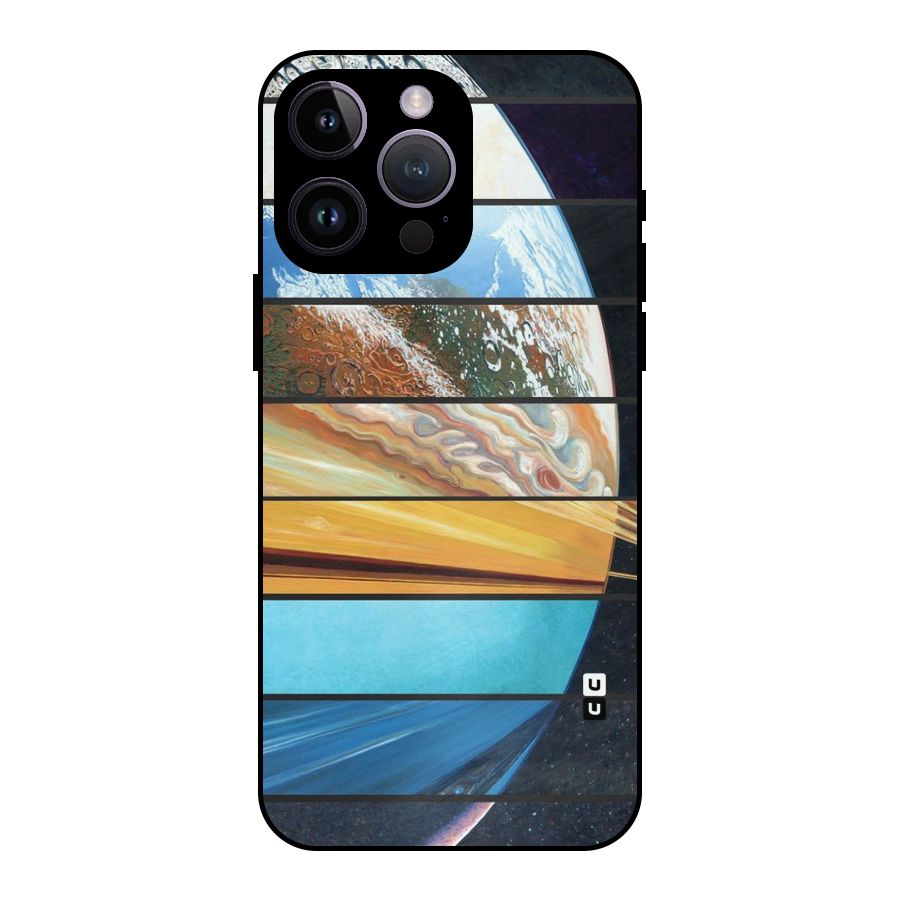 Earthly Design Metal Back Case for iPhone 14 Pro Max