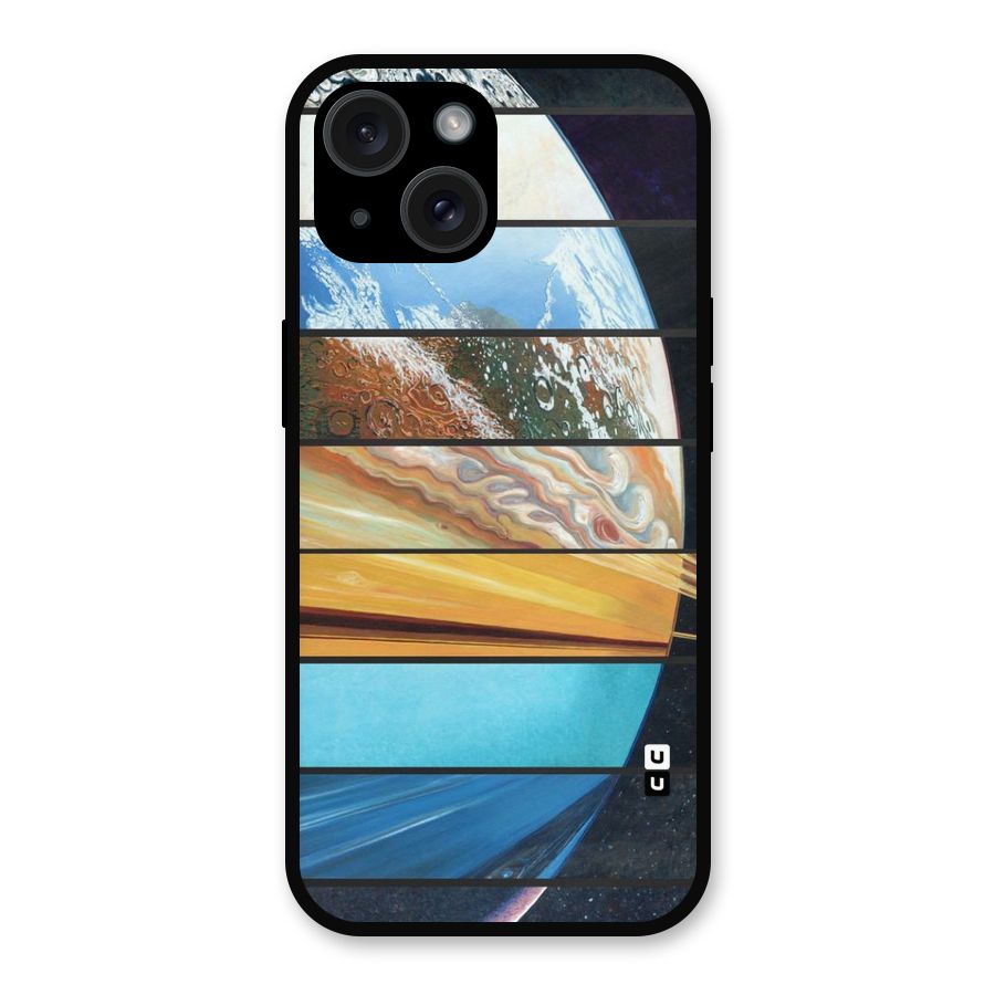 Earthly Design Metal Back Case for iPhone 15