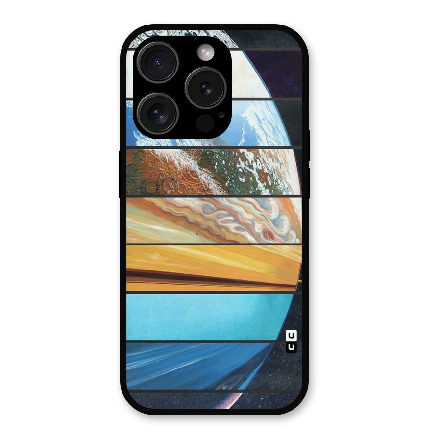 Earthly Design Metal Back Case for iPhone 15 Pro