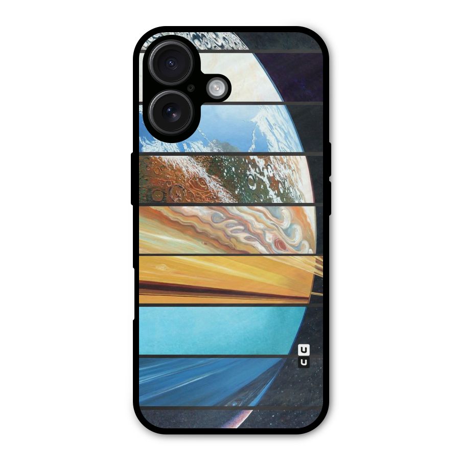 Earthly Design Metal Back Case for iPhone 16