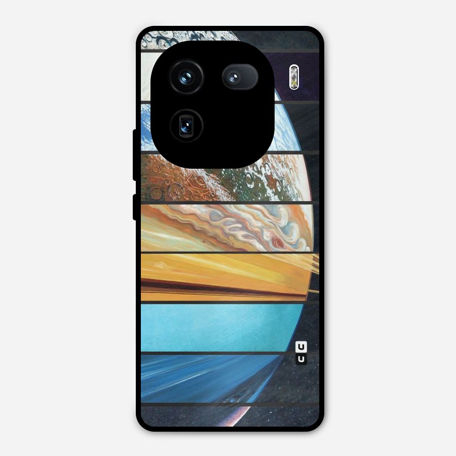 Earthly Design Metal Back Case for iQOO 12