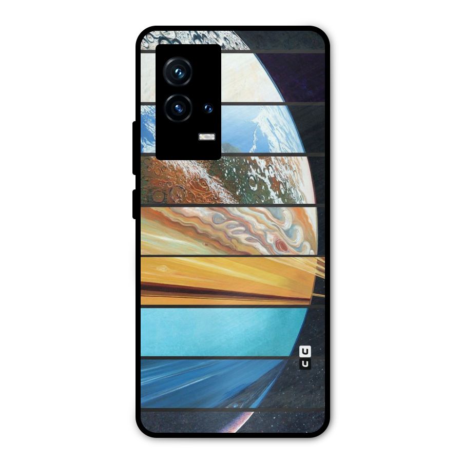 Earthly Design Metal Back Case for iQOO 9 5G