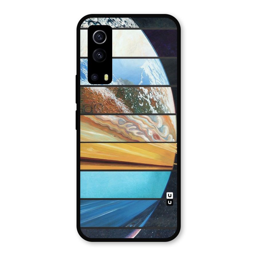 Earthly Design Metal Back Case for iQOO Z3