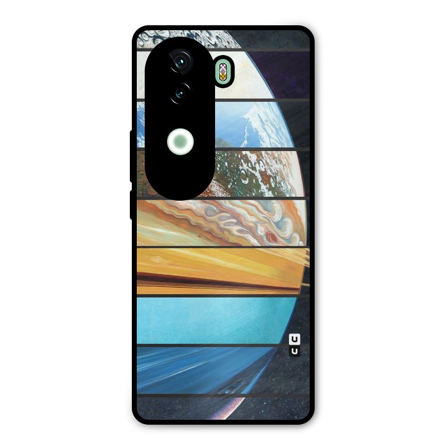 Earthly Design Metal Back Case for iQOO Z9s
