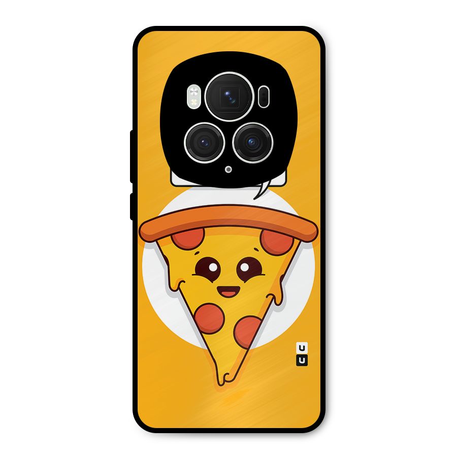 Eat Me Cute Pizza Slice Metal Back Case for Honor Magic6 Pro