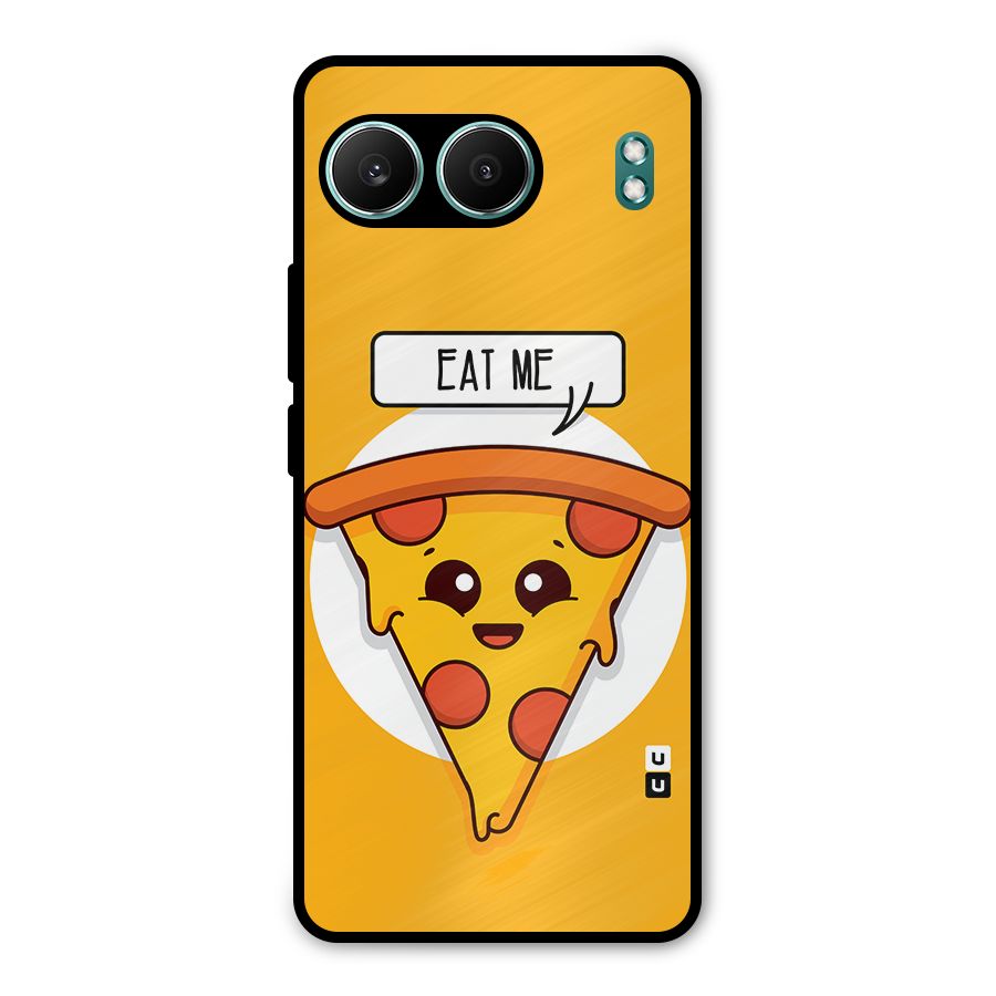Eat Me Cute Pizza Slice Metal Back Case for OnePlus Nord 4