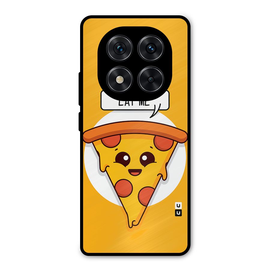 Eat Me Cute Pizza Slice Metal Back Case for Redmi Note 14 Pro 5G