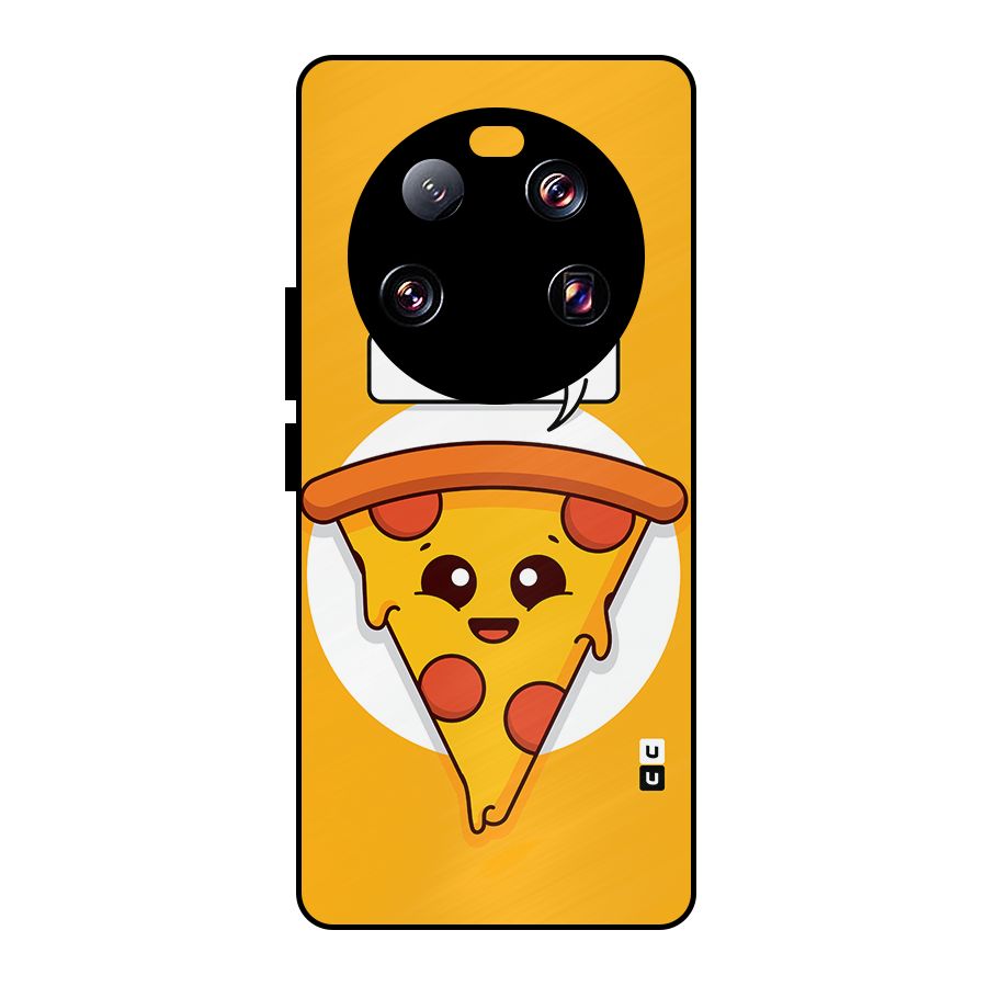 Eat Me Cute Pizza Slice Metal Back Case for Xiaomi 13 Ultra