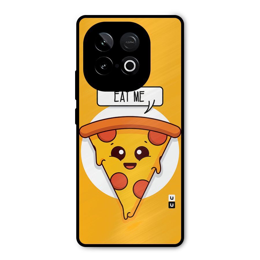 Eat Me Cute Pizza Slice Metal Back Case for iQOO Neo 10