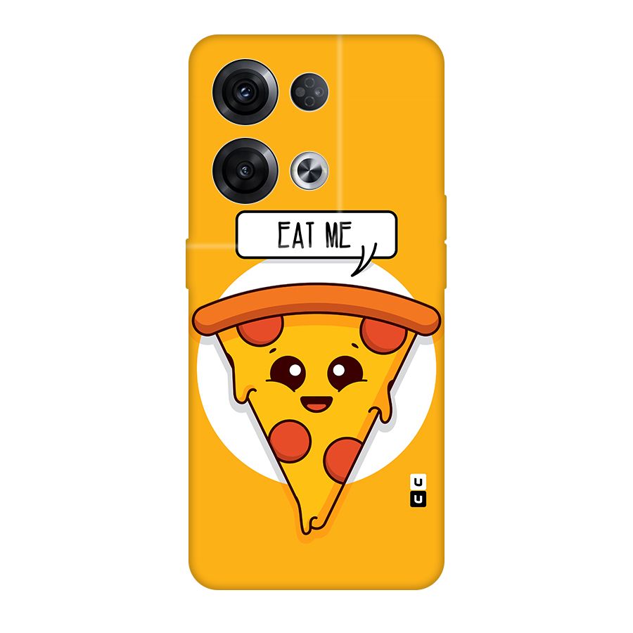 Eat Me Cute Pizza Slice Original Polycarbonate Back Case for Oppo Reno8 Pro 5G