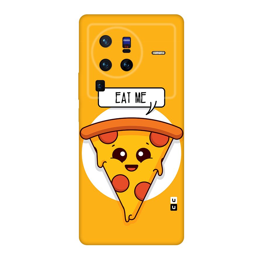 Eat Me Cute Pizza Slice Original Polycarbonate Back Case for Vivo X80