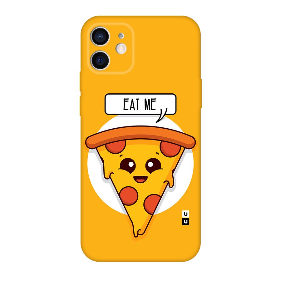 Eat Me Cute Pizza Slice Original Polycarbonate Back Case for iPhone 12