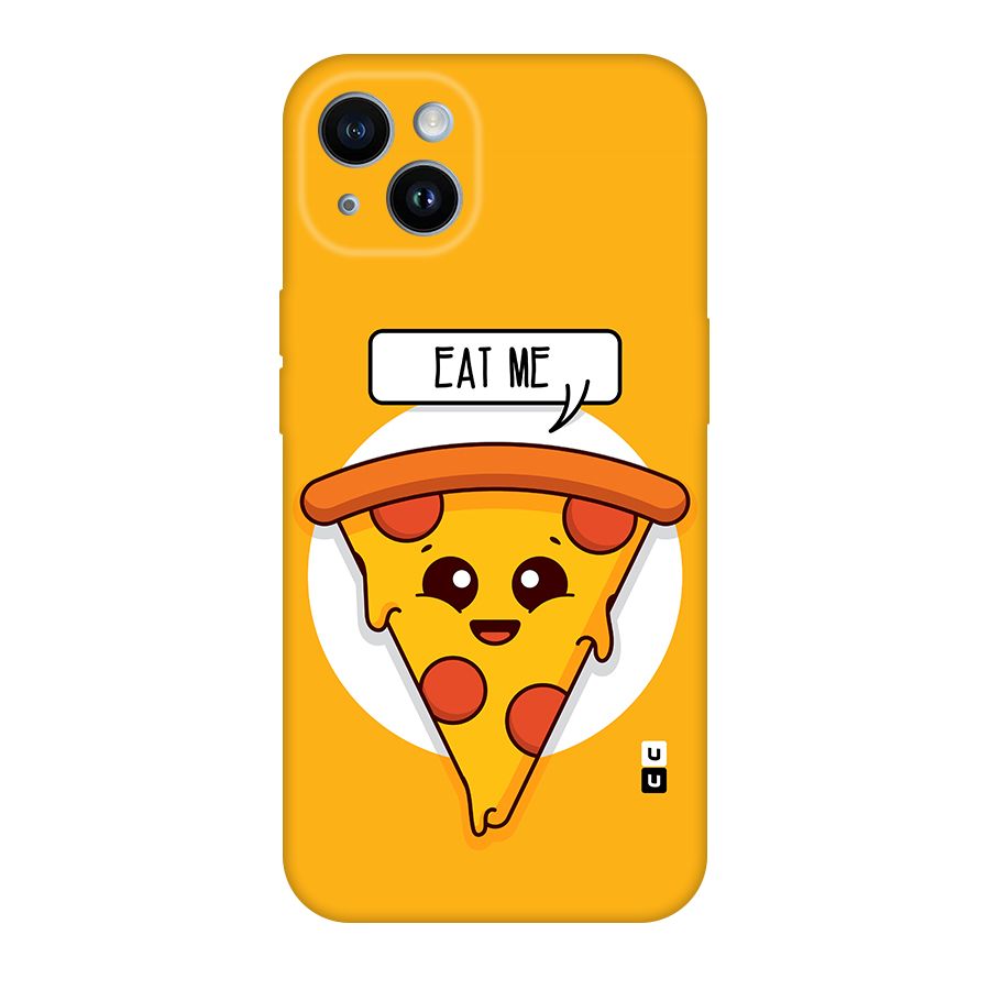 Eat Me Cute Pizza Slice Original Polycarbonate Back Case for iPhone 14