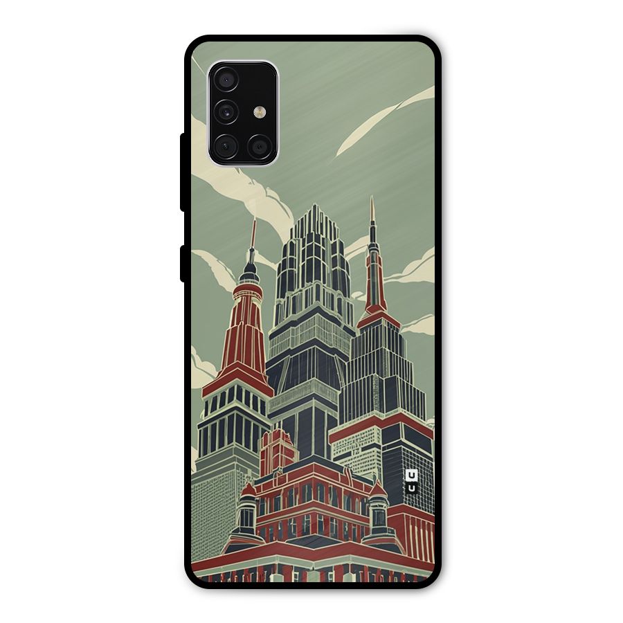 Edo Arc Metal Back Case for Galaxy A51