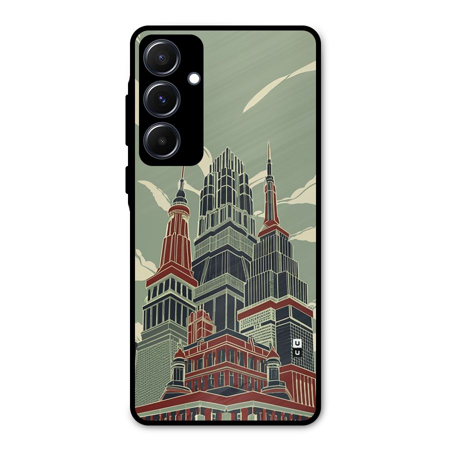 Edo Arc Metal Back Case for Galaxy A55