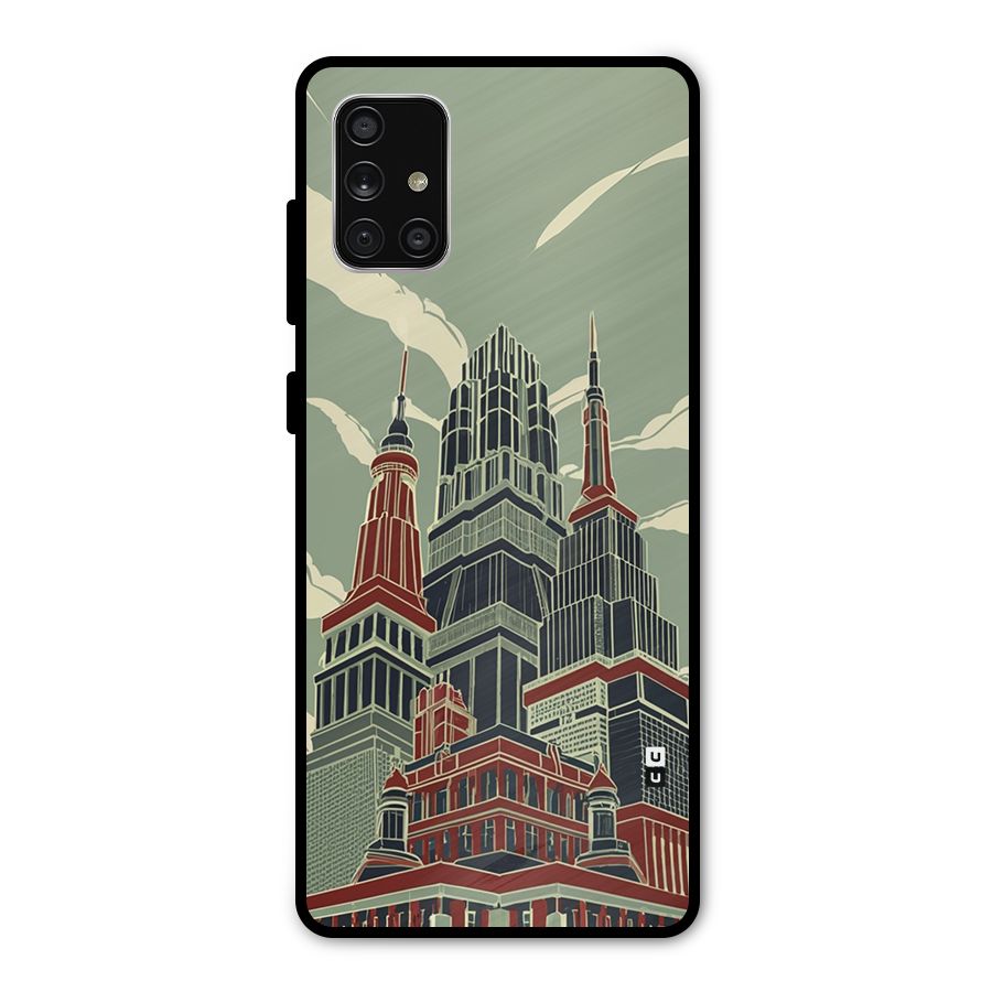 Edo Arc Metal Back Case for Galaxy A71