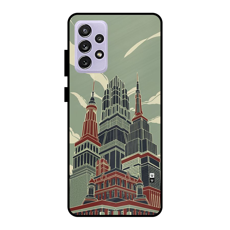 Edo Arc Metal Back Case for Galaxy A72