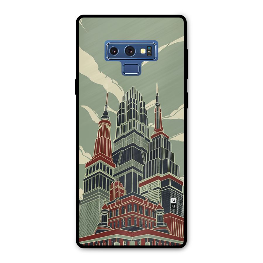 Edo Arc Metal Back Case for Galaxy Note 9
