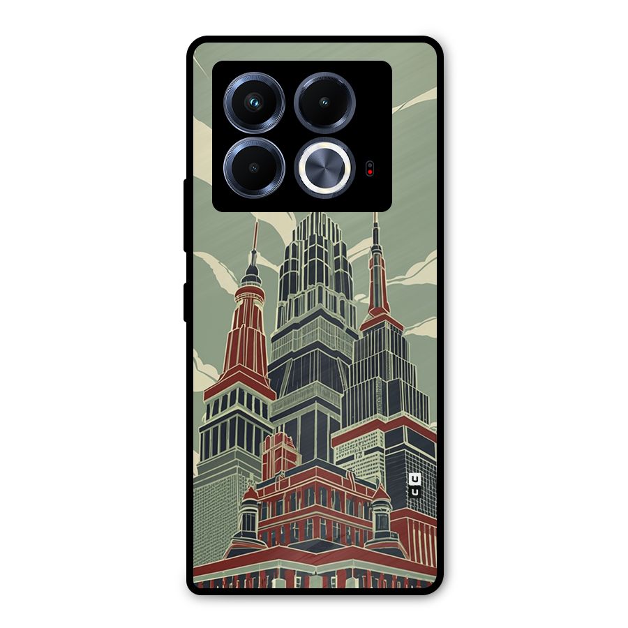 Edo Arc Metal Back Case for Infinix Note 40 5G