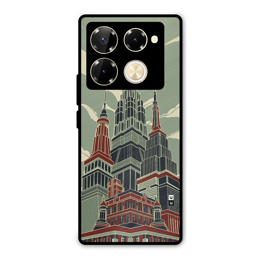 Edo Arc Metal Back Case for Infinix Note 40 Pro