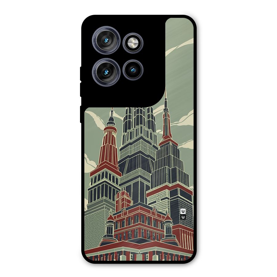 Edo Arc Metal Back Case for Motorola Edge 50 Neo