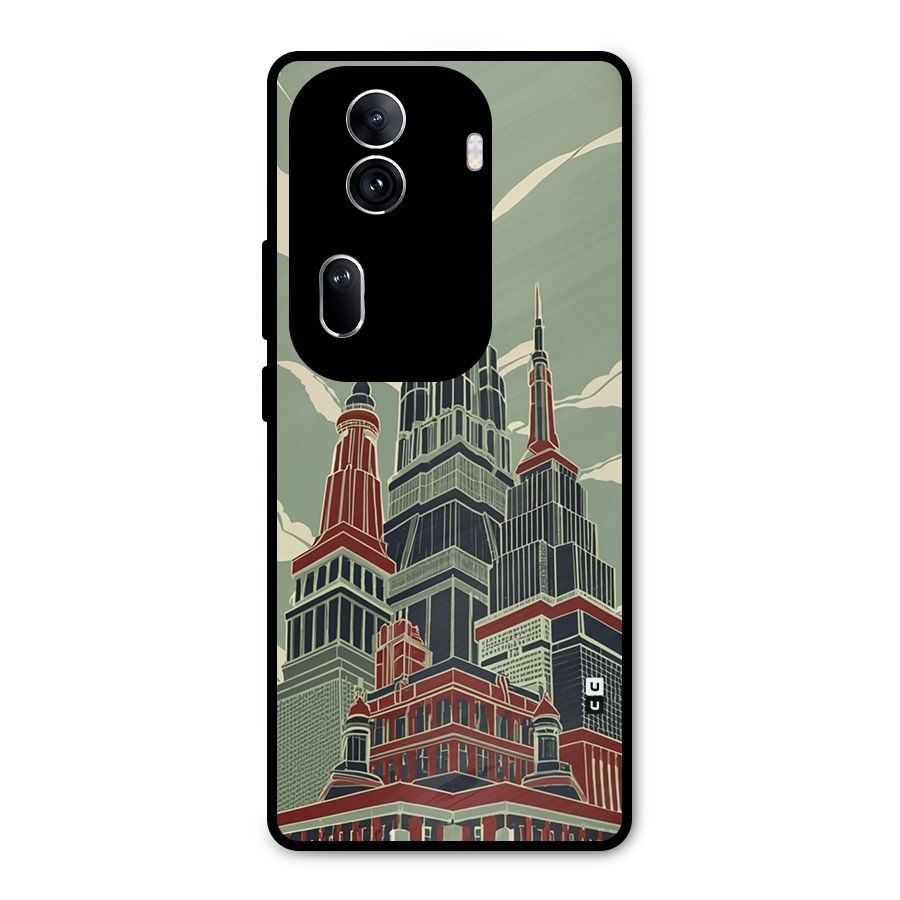 Edo Arc Metal Back Case for Oppo Reno11 Pro 5G