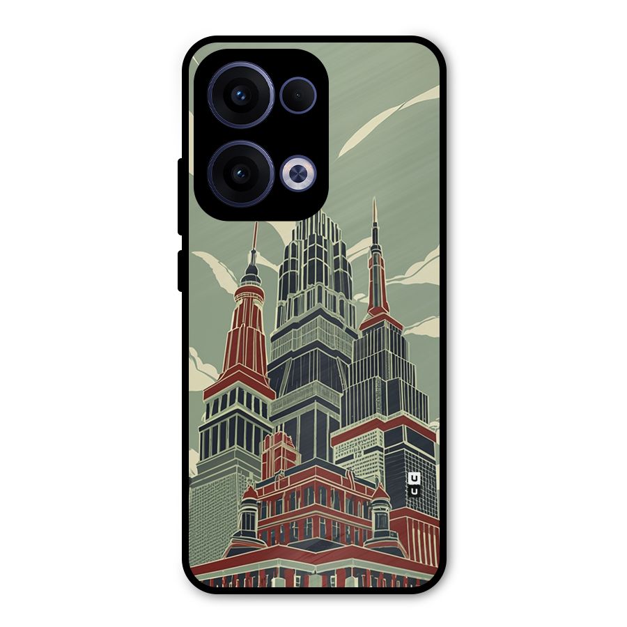 Edo Arc Metal Back Case for Oppo Reno13