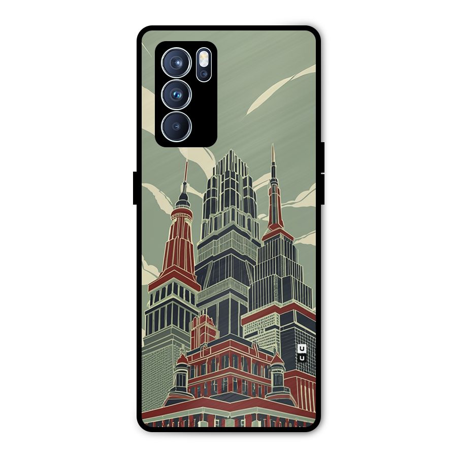 Edo Arc Metal Back Case for Oppo Reno6 Pro 5G