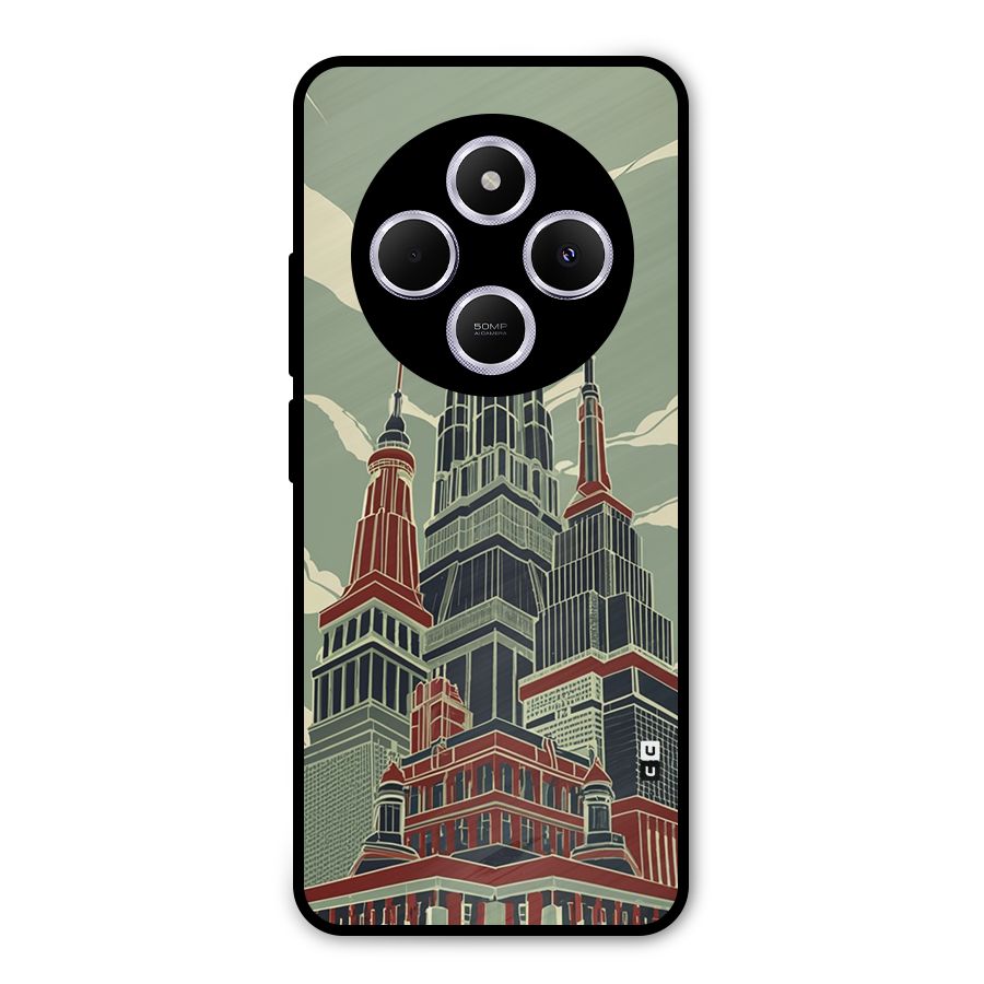 Edo Arc Metal Back Case for Poco M7