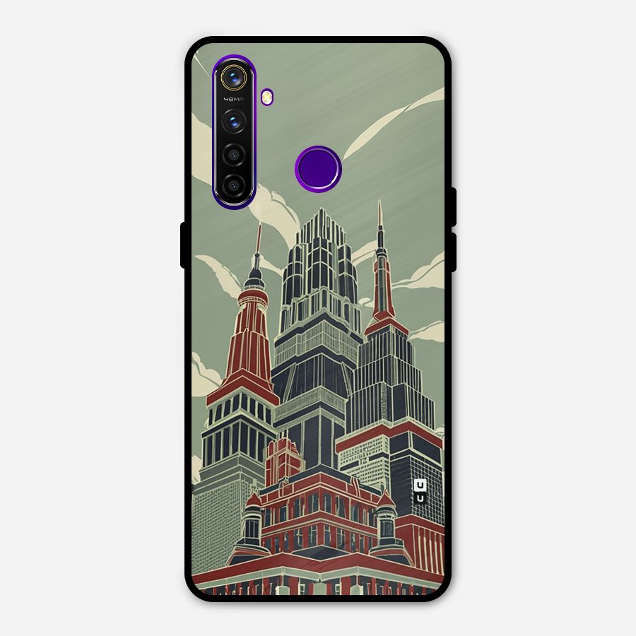 Edo Arc Metal Back Case for Realme 5 Pro