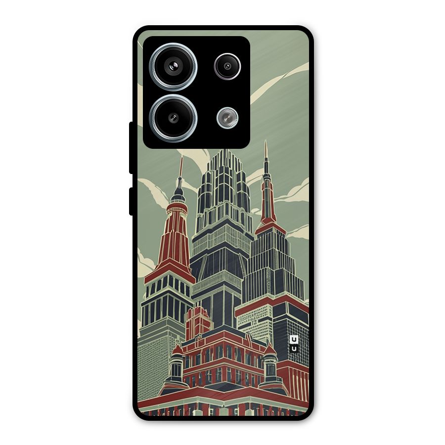 Edo Arc Metal Back Case for Redmi Note 13 Pro 5G