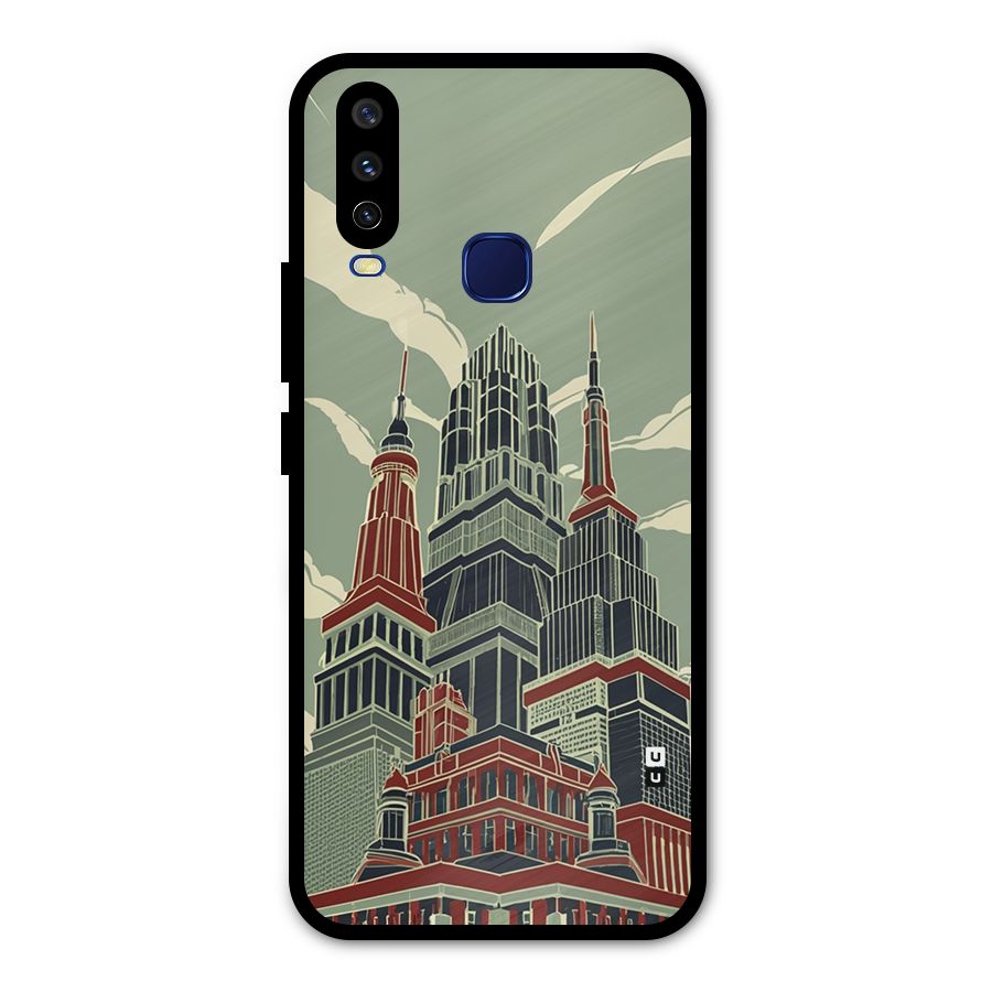 Edo Arc Metal Back Case for Vivo V17