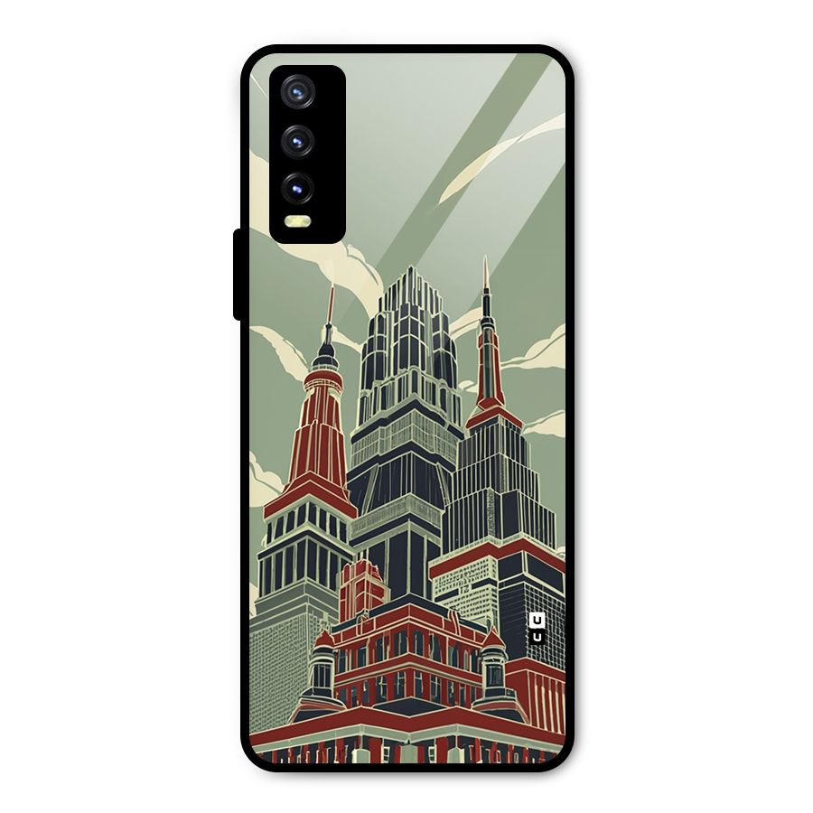 Edo Arc Metal Back Case for Vivo Y20g