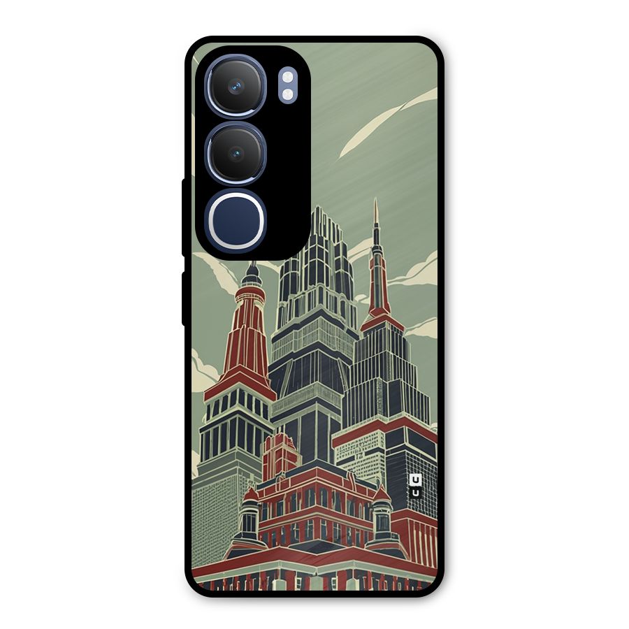 Edo Arc Metal Back Case for Vivo Y29