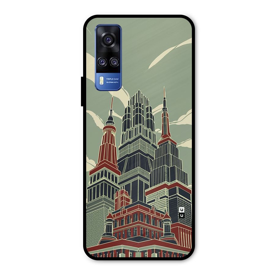 Edo Arc Metal Back Case for Vivo Y51A