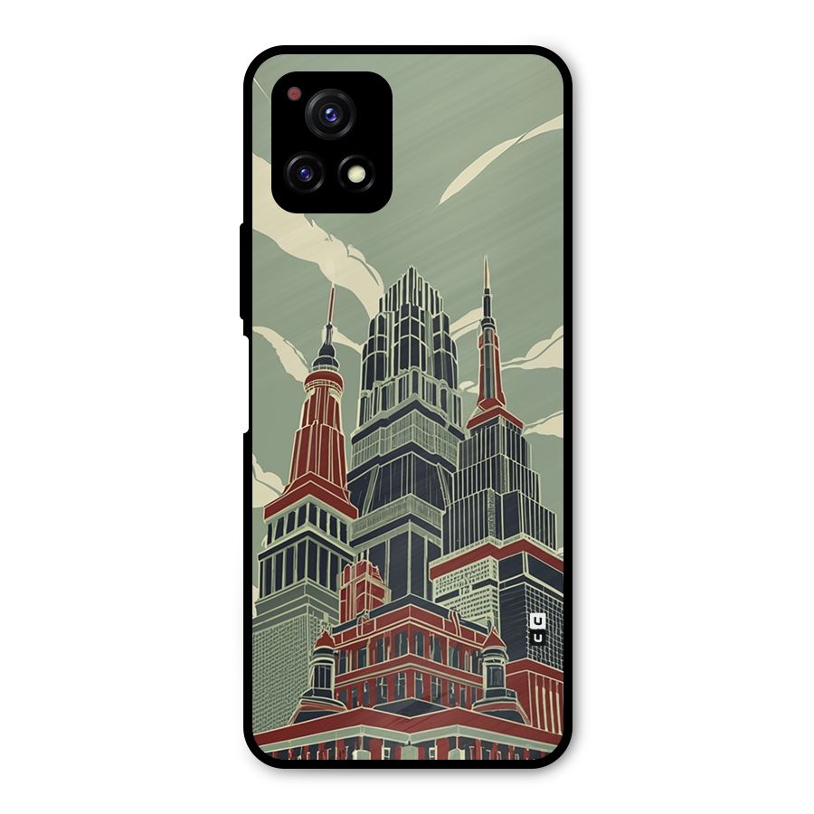 Edo Arc Metal Back Case for Vivo Y72 5G