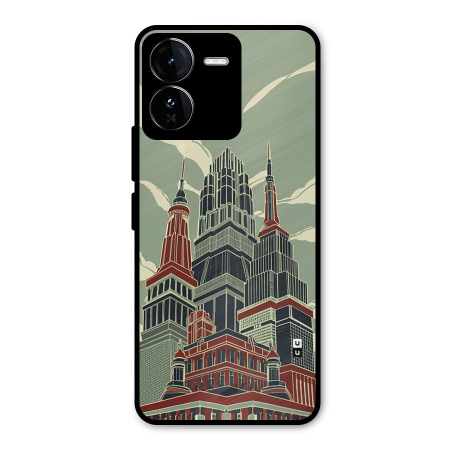 Edo Arc Metal Back Case for iQOO Z9