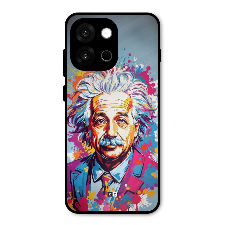 Einstein illustration Metal Back Case for OnePlus 13s