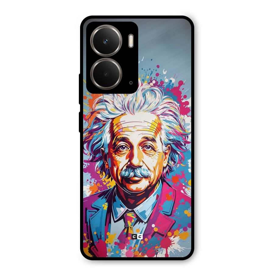Einstein illustration Metal Back Case for Realme P3
