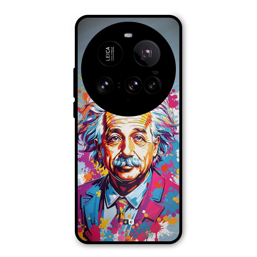 Einstein illustration Metal Back Case for Xiaomi 15 Ultra