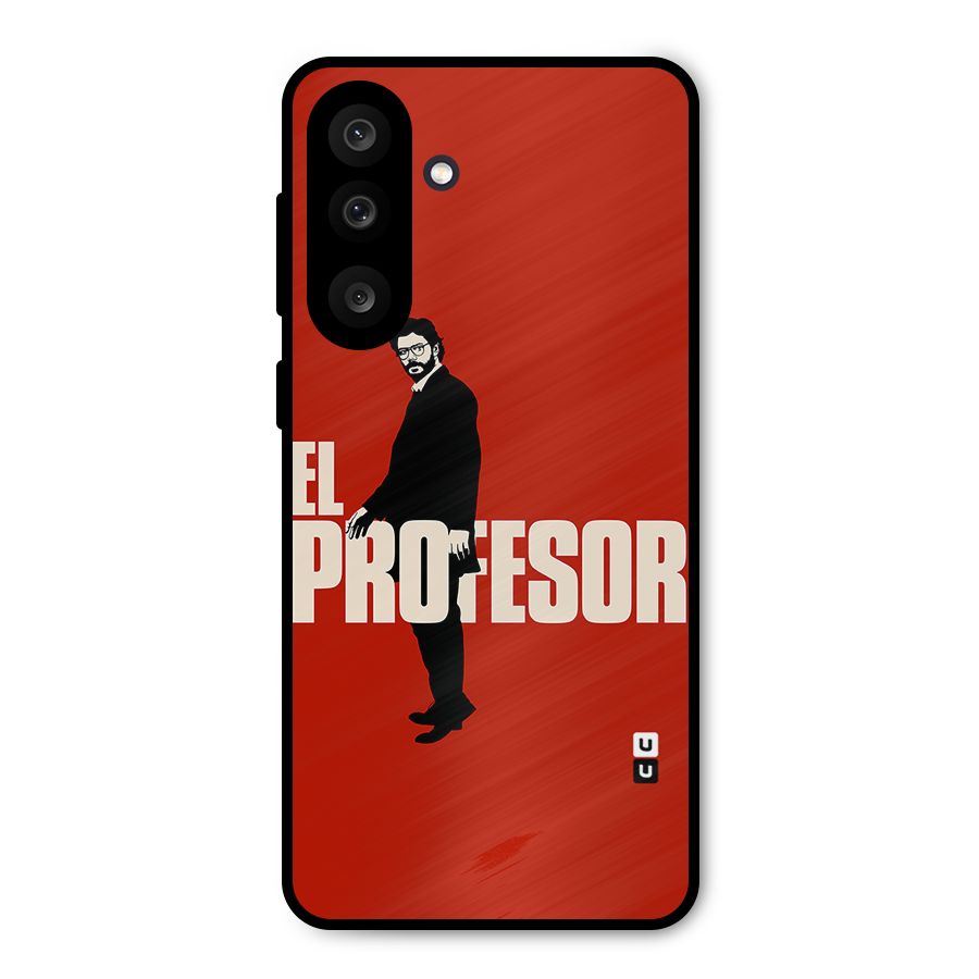 El Profesor Minimalist Metal Back Case for Galaxy F56