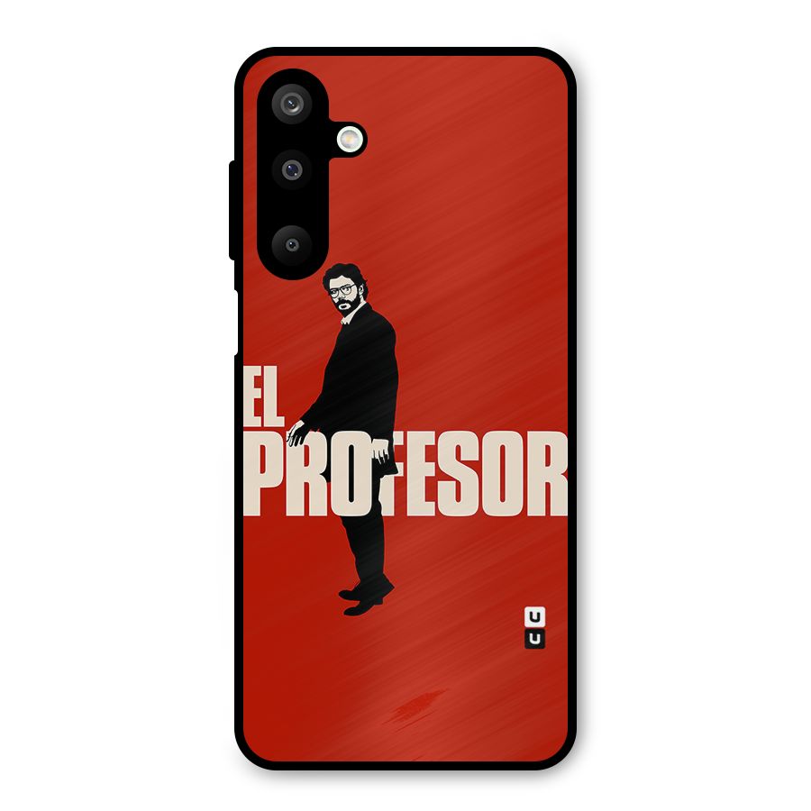 El Profesor Minimalist Metal Back Case for Galaxy M16