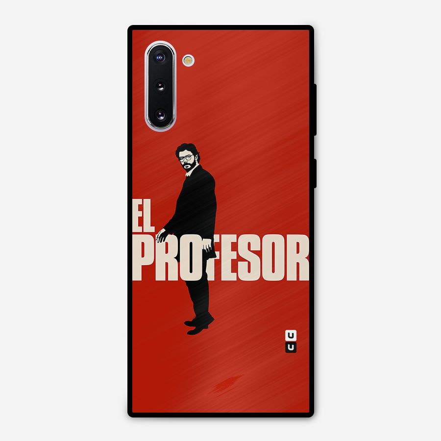 El Profesor Minimalist Metal Back Case for Galaxy Note 10