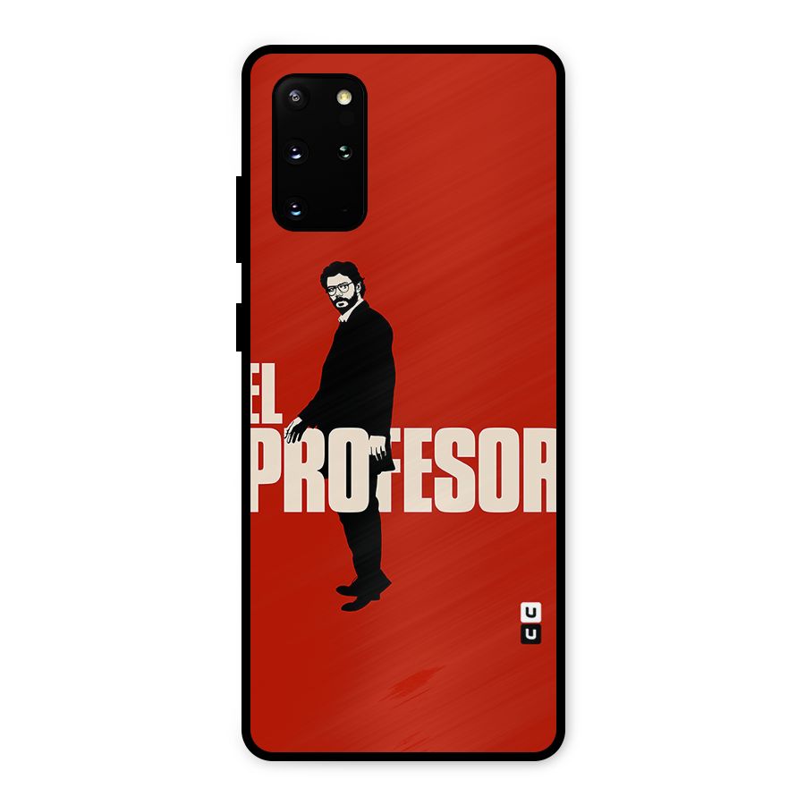 El Profesor Minimalist Metal Back Case for Galaxy S20 Plus