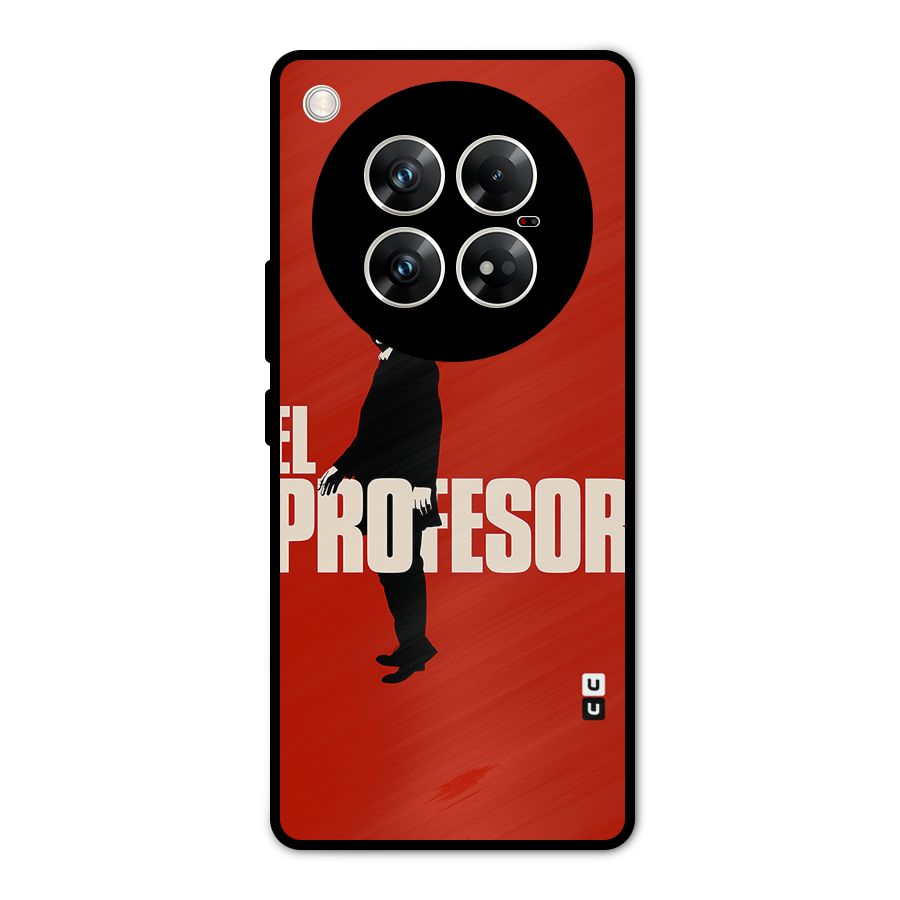 El Profesor Minimalist Metal Back Case for Infinix Zero 40 5G