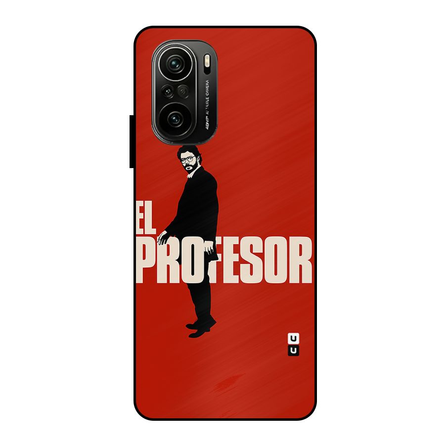 El Profesor Minimalist Metal Back Case for Mi 11x