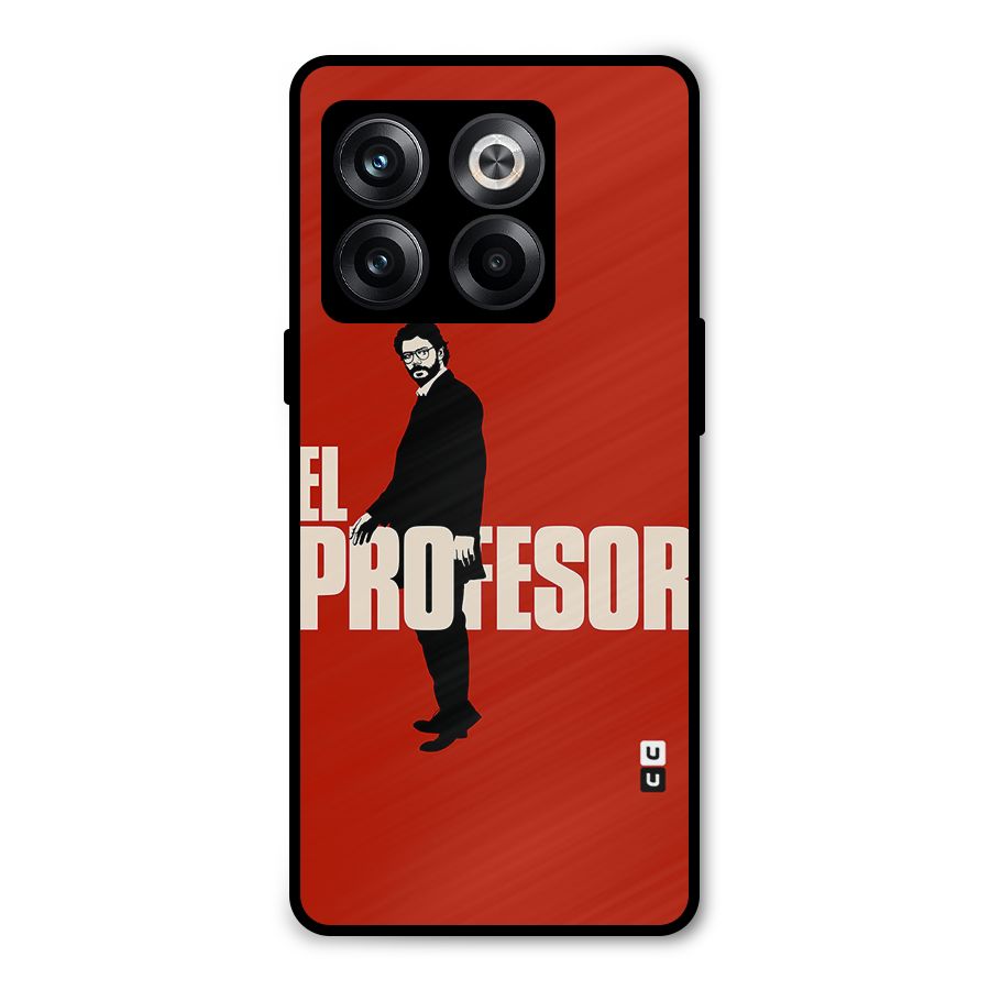 El Profesor Minimalist Metal Back Case for OnePlus 10T