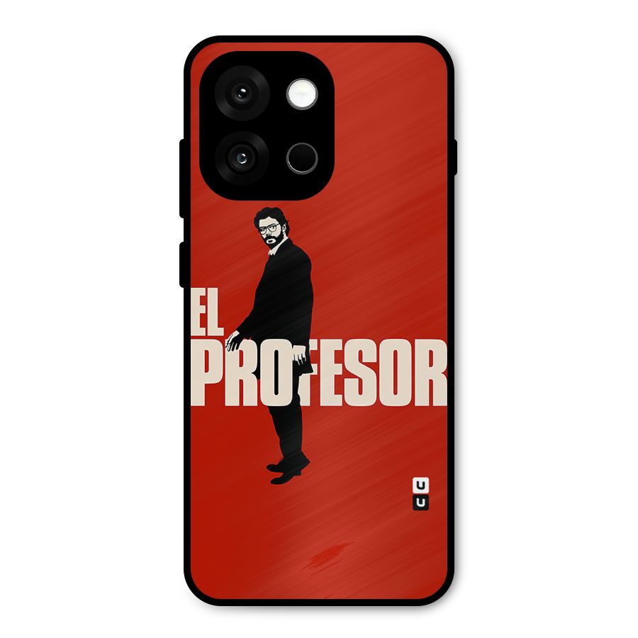 El Profesor Minimalist Metal Back Case for OnePlus 13s