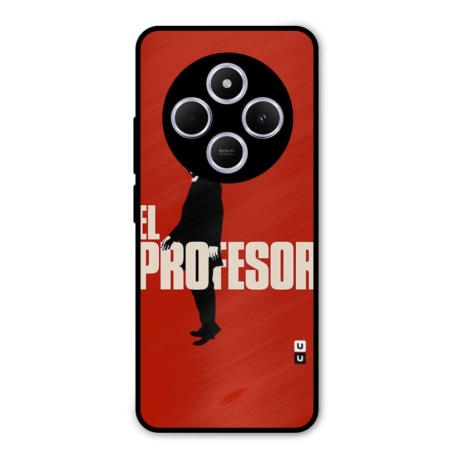 El Profesor Minimalist Metal Back Case for Poco M7